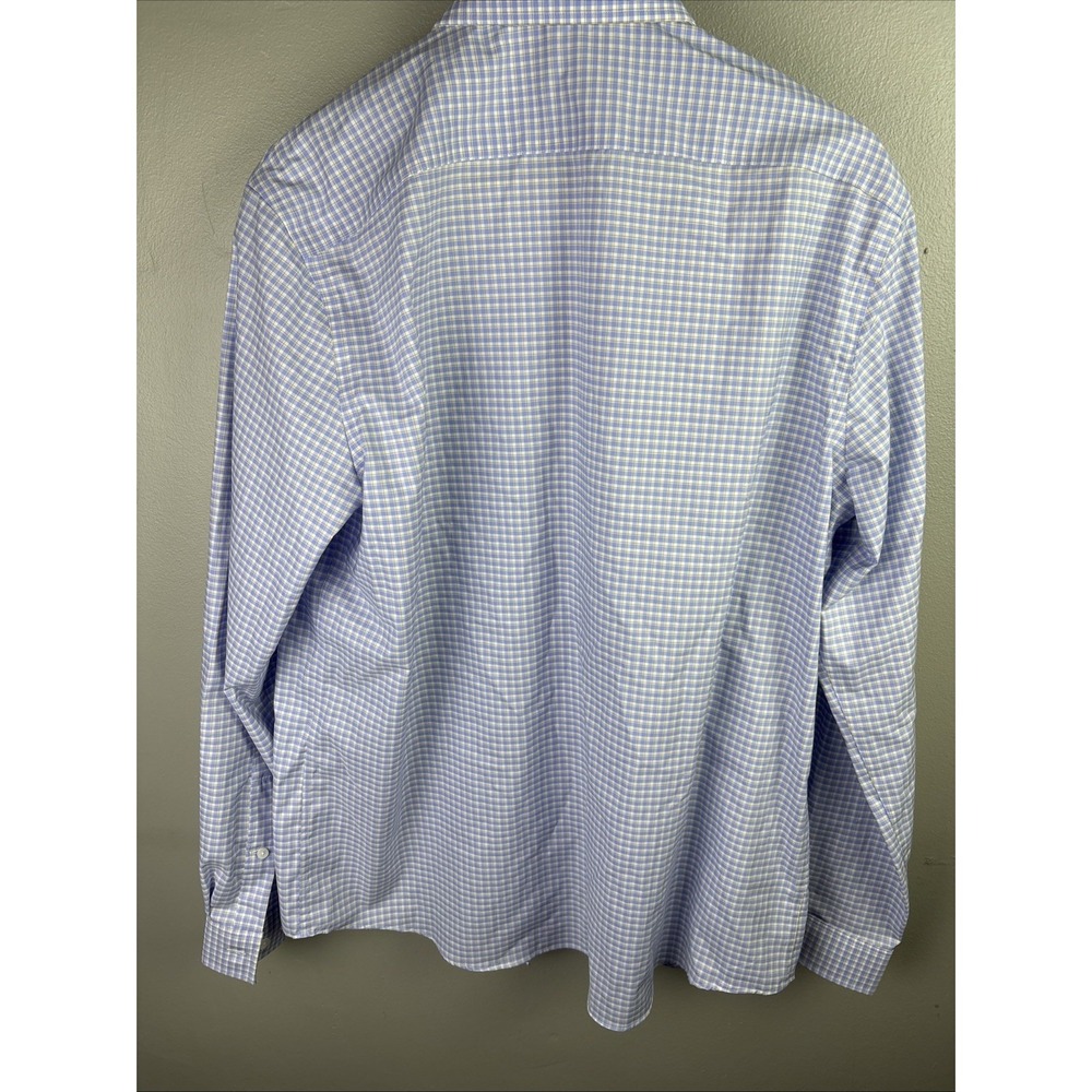 Michael Kors Long Sleeve Button Up Shirt Size Large Comfort Stretch - Picture 5 of 8
